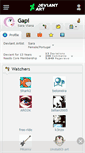 Mobile Screenshot of gapi.deviantart.com