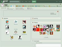 Tablet Screenshot of gapi.deviantart.com