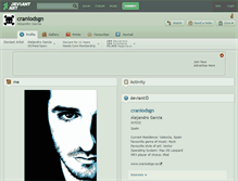 Tablet Screenshot of craniodsgn.deviantart.com