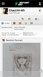 Mobile Screenshot of chaoswr4th.deviantart.com