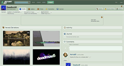 Desktop Screenshot of deadlockr.deviantart.com