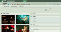 Desktop Screenshot of belldini.deviantart.com