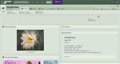 Desktop Screenshot of midnightsada.deviantart.com