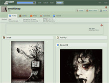 Tablet Screenshot of emokidnap.deviantart.com