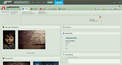 Desktop Screenshot of amirgraphic.deviantart.com
