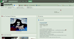 Desktop Screenshot of emptyspiral89.deviantart.com