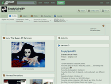 Tablet Screenshot of emptyspiral89.deviantart.com
