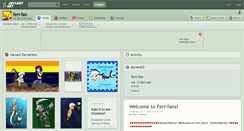 Desktop Screenshot of feri-fan.deviantart.com