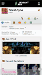 Mobile Screenshot of finest-hyna.deviantart.com