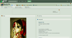 Desktop Screenshot of black-sta.deviantart.com