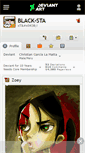 Mobile Screenshot of black-sta.deviantart.com
