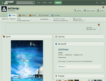 Tablet Screenshot of daizdesign.deviantart.com