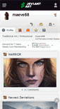 Mobile Screenshot of maeve88.deviantart.com