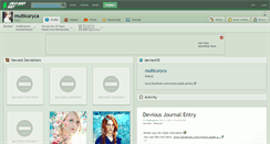 Desktop Screenshot of multicaryca.deviantart.com
