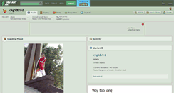 Desktop Screenshot of c4g3db1rd.deviantart.com