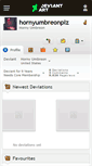 Mobile Screenshot of hornyumbreonplz.deviantart.com