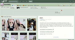 Desktop Screenshot of havenrelis.deviantart.com
