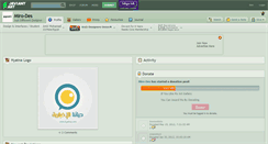 Desktop Screenshot of miro-des.deviantart.com