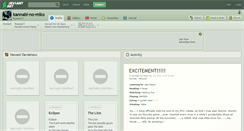 Desktop Screenshot of kannabi-no-miko.deviantart.com