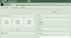 Desktop Screenshot of devinearts.deviantart.com