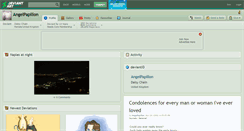 Desktop Screenshot of angelpapillon.deviantart.com