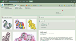 Desktop Screenshot of mylittlepony-fc.deviantart.com