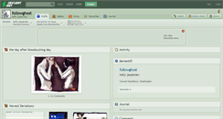 Desktop Screenshot of followghost.deviantart.com