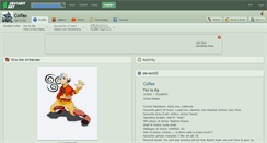 Desktop Screenshot of colfax.deviantart.com