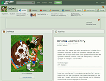 Tablet Screenshot of darjacu.deviantart.com