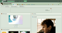 Desktop Screenshot of billythemountain.deviantart.com