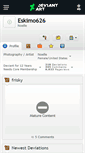 Mobile Screenshot of eskimo626.deviantart.com