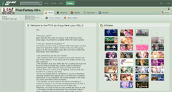 Desktop Screenshot of final-fantasy-xiii.deviantart.com