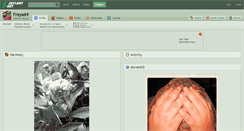 Desktop Screenshot of freya69.deviantart.com