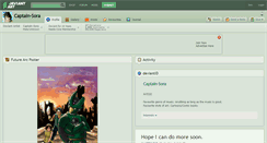 Desktop Screenshot of captain-sora.deviantart.com