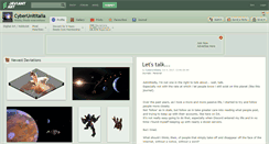 Desktop Screenshot of cyberunititalia.deviantart.com