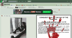 Desktop Screenshot of haorucold.deviantart.com