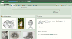 Desktop Screenshot of may56art.deviantart.com