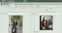Desktop Screenshot of lilinaceleste.deviantart.com