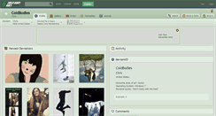 Desktop Screenshot of coldbodies.deviantart.com