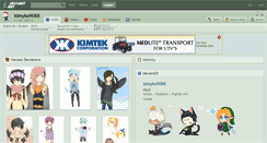 Desktop Screenshot of kimyko9088.deviantart.com