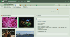 Desktop Screenshot of felicitycharlottex.deviantart.com