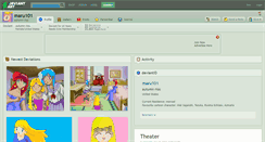 Desktop Screenshot of maru101.deviantart.com