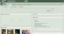 Desktop Screenshot of freya.deviantart.com
