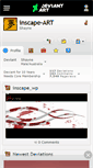 Mobile Screenshot of inscape-art.deviantart.com