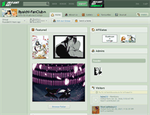 Tablet Screenshot of byaichi-fanclub.deviantart.com