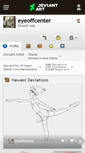Mobile Screenshot of eyeoffcenter.deviantart.com