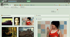 Desktop Screenshot of petruna.deviantart.com