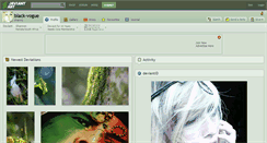 Desktop Screenshot of black-vogue.deviantart.com