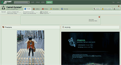 Desktop Screenshot of caenai-gyoesari.deviantart.com
