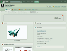 Tablet Screenshot of each1teach1.deviantart.com